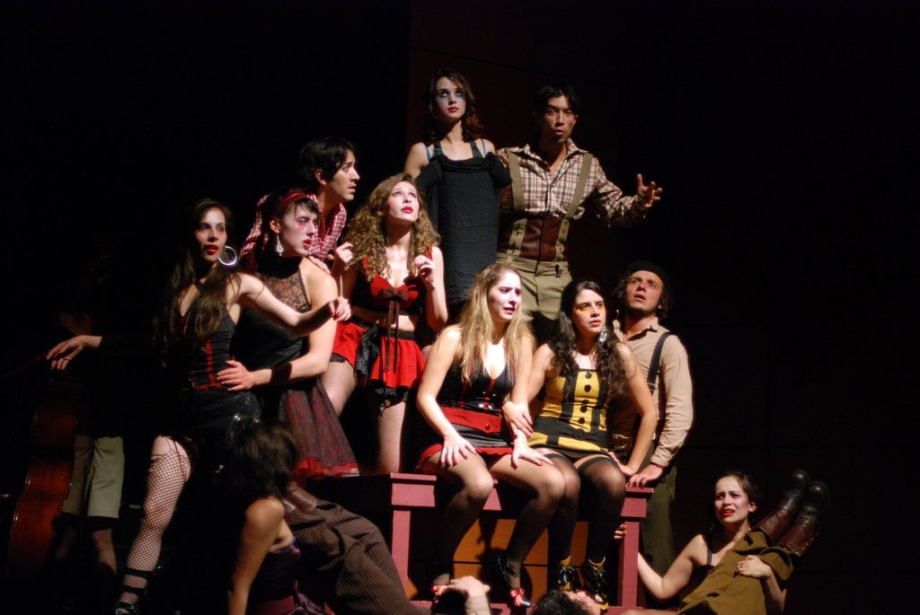 Cierre del 1er Festival de Teatro de Los Andes: Ascensión y caída de la ciudad de Mahagonny, Grupo de Teatro Uniandes