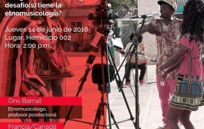 Conversatorio «Del estudio de grabación como laboratorio experimental hasta la realidad virtual y la etnografía ‘inmersiva’: ¿Qué desafío(s) tiene la etnomusicología?»