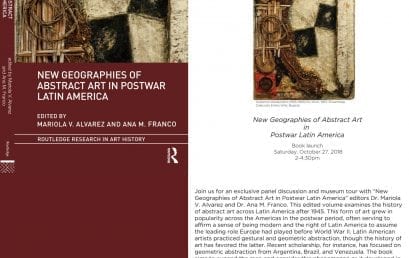 Lanzamiento del libro New Geographies of Abstract Art in Postwar Latin America