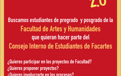 Convocatoria para el Consejo Interno Estudiantil Facultad de Artes y Humanidades