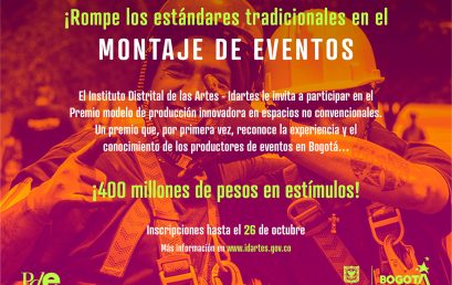 Premio modelo de producción innovadora en espacios no convencionales